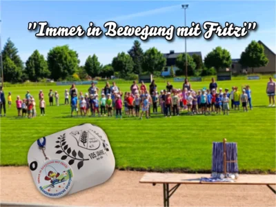 Kindergarten-Sportfest "Immer in Bewegung mit Fritzi" in Prösen (Bild vergr&ouml;&szlig;ern)
