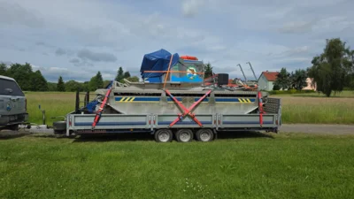 Truxor Einsatz  des LAV Sachsen- Anhalt in Weickelsdorf (Bild vergr&ouml;&szlig;ern)