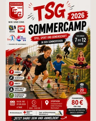 🏕️ TSG SOMMERCAMP 2026 – Seid dabei! (Bild vergr&ouml;&szlig;ern)