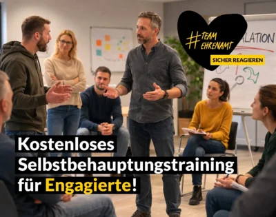 Selbstbehauptungstraining für Engagierte am 11. Juli in Cottbus