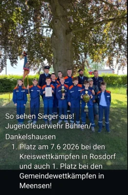 Jugendfeuerwehr Bühren/Dankelshausen (Bild vergr&ouml;&szlig;ern)