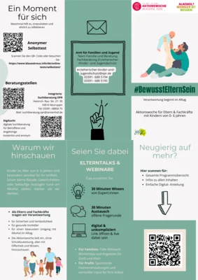 Vorschaubild zur Meldung: Aktionswoche gegen Alkohol