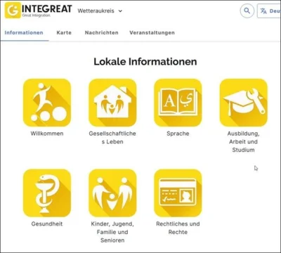 Integreat‑App des Wetteraukreises gestartet – Neuer digitaler Wegweiser für Leben, Alltag und Orientierung in der Region (Bild vergr&ouml;&szlig;ern)