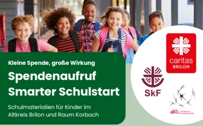 Smarter Schulstart 2026 – Kleine Spende, große Wirkung (Bild vergr&ouml;&szlig;ern)
