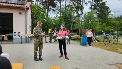Dritter Patenschaftstag der Bundeswehr mit der Gemeinde Borkheide