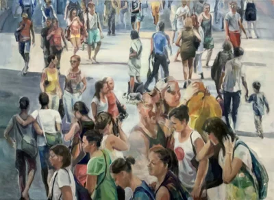 Meldung: Urbanes Leben – Stadträume im Blick I Ausstellung Rita Lausberg