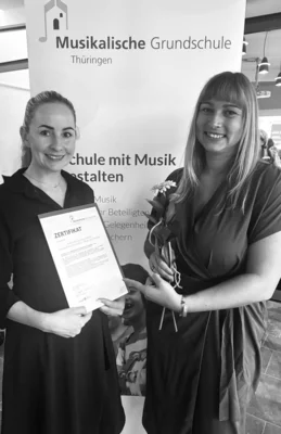 Meldung: Auszeichnung als Musikalische Grundschule