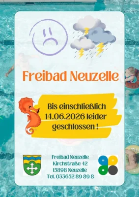 Freibad bis 14.06.2026 geschlossen (Bild vergr&ouml;&szlig;ern)