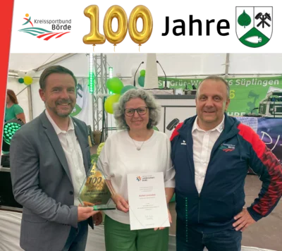 SV Grün-Weiß 1926 Süplingen feiert 100-jähriges Bestehen (Bild vergr&ouml;&szlig;ern)
