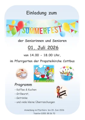 Sommerfest für Seniorinnen und Senioren (Bild vergr&ouml;&szlig;ern)