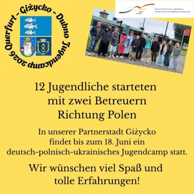 Meldung: Querfurter Jugendliche zu Gast in polnischer Partnerstadt