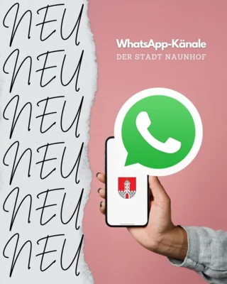 WhatsApp-Kanäle der Stadt und Vereine - schneller und aktueller geht es nicht