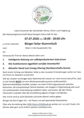 Bürger-Solar-Stammtisch (Bild vergr&ouml;&szlig;ern)