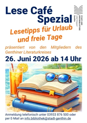 Lese Café Spezial: Lesetipps für Urlaub und freie Tage (Bild vergr&ouml;&szlig;ern)