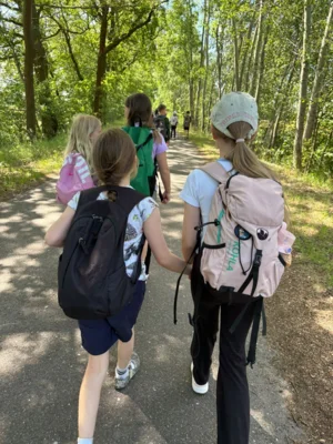 Grüße von der Klassenfahrt der Klasse 3b