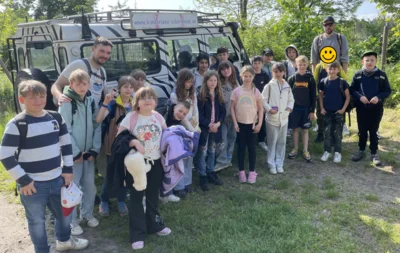 Klassenfahrt der 4b ins Kinderland Schorfheide (Bild vergr&ouml;&szlig;ern)