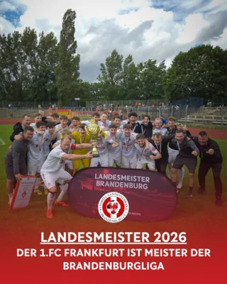 Frankfurt ist Landesmeister