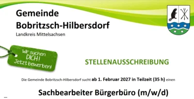 Stellenausschreibung Bürgerbüro