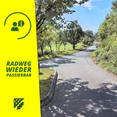 Sperrung des Fahrradwegs aufgehoben (Bild vergr&ouml;&szlig;ern)