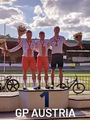 Überraschungs-Coup von Theo Fischer: Platz 3 im Keirin beim GP Austria (Bild vergr&ouml;&szlig;ern)