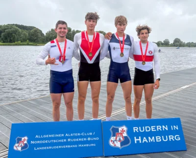 Nationale Qualifikationsregatten bei den internationalen Regatten in Hamburg und Ratzeburg (Bild vergr&ouml;&szlig;ern)