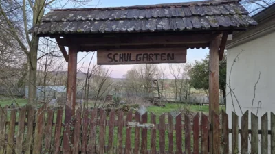 Derzeitiger "Schulgarten" an der Gesamtschule Konradsdorf (Bild vergr&ouml;&szlig;ern)