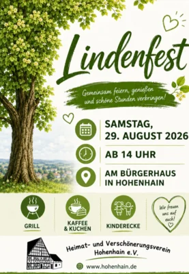 Lindenfest am Bürgerhaus (Bild vergr&ouml;&szlig;ern)