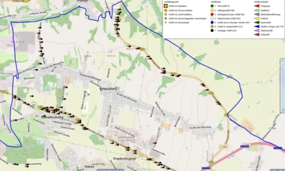 Verkehrsunfälle mit Ursache „Wild auf der Fahrbahn" (Bild vergr&ouml;&szlig;ern)