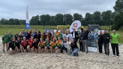 Beachhandball begeistert rund um das TruckScout24 EHF FINAL4 in Köln – Erfolgreiches Nachhaltigkeitsprojekt des Handballverbands Nordrhein e.V. (Bild vergr&ouml;&szlig;ern)