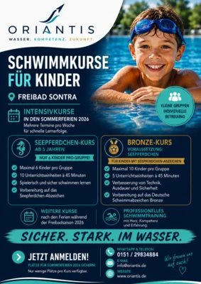 Schwimmkurse für Kinder (Bild vergr&ouml;&szlig;ern)