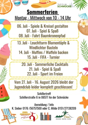 Sommerferien im Schillertreff (Bild vergr&ouml;&szlig;ern)