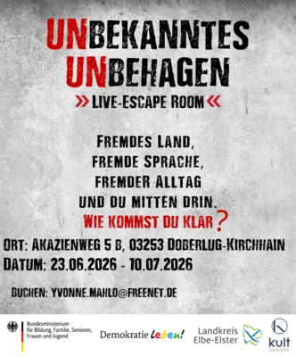 „UNbekanntes Unbehagen“ macht Station in Doberlug-Kirchhain (Bild vergr&ouml;&szlig;ern)