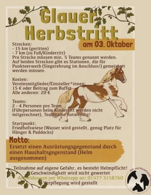 Meldung: Herbstritt 25