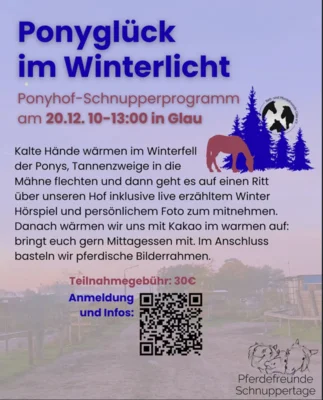 Meldung: Ankündigung Schnuppertag