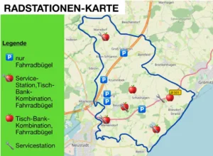Meldung: Herstellung von Radservice- und Pausenstationen in der Gemeinde Schashagen
