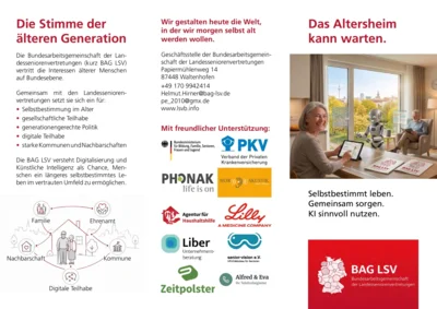Meldung: Letzte Aktualisierung! Das Altersheim kann warten - KI und sorgende Gemeinschaften Programm
