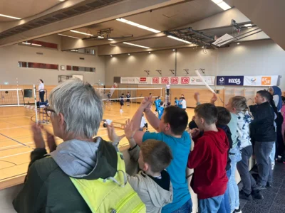 Wandertag zum Volleyballfinale (Bild vergr&ouml;&szlig;ern)
