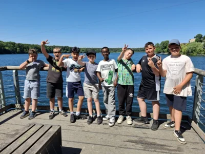 Die sportliche Klassenfahrt (Bild vergr&ouml;&szlig;ern)