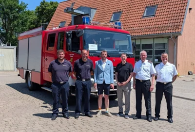 Meldung: Soforthilfe nach Brand im Feuerwehrhaus Unterensingen
