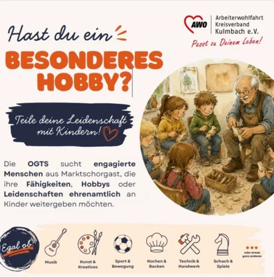 Die OGTS sucht engagierte Menschen aus Marktschorgast