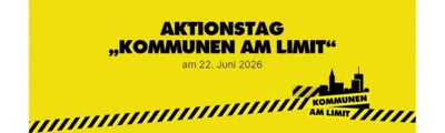 Aktionstag Kommunen am Limit am 22. Juni 2026