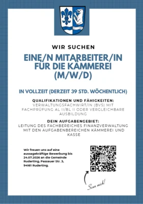 Stellenanzeige