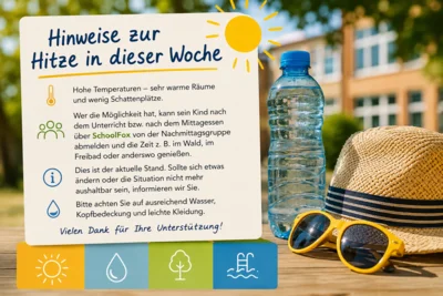 Hinweise zur angekündigten Hitze in dieser Woche (Bild vergr&ouml;&szlig;ern)