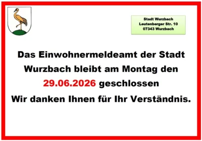 Einwohnermeldeamt geschlossen am 29.06.2026 (Bild vergr&ouml;&szlig;ern)