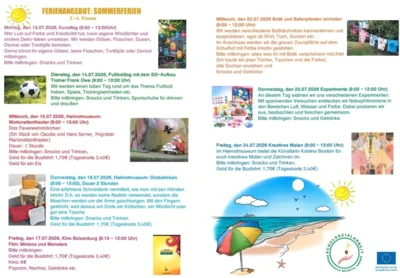 Ferienprogramm in den Sommerferien (Bild vergr&ouml;&szlig;ern)