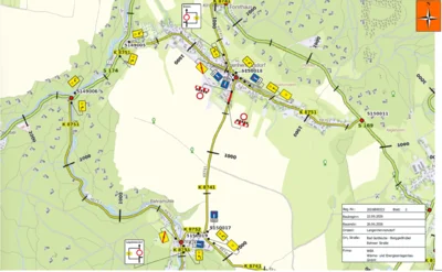 Vollsperrung Bahraer Straße, Langenhennersdorf
