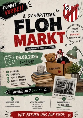 Flohmarkt des SV Süptitz