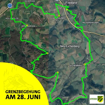 Grenzbegehung 2026 zum Start der Sommerferien (Bild vergr&ouml;&szlig;ern)