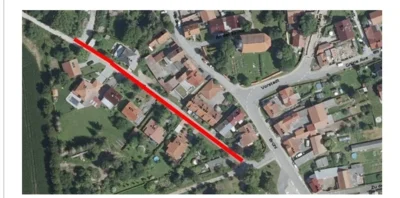 Baubeginn zur Erneuerung der Wasser- und Stromleitungen sowie der  Fahrbahn im Hopfenberg OT Kleinrettbach (Bild vergr&ouml;&szlig;ern)
