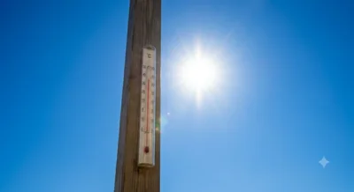 Heiße Temperaturen - Wetterplanung für diese Woche